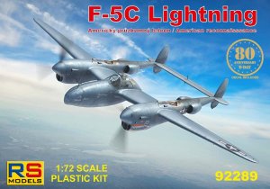 RS Models 92289 - 1:72 F-5C Lightning