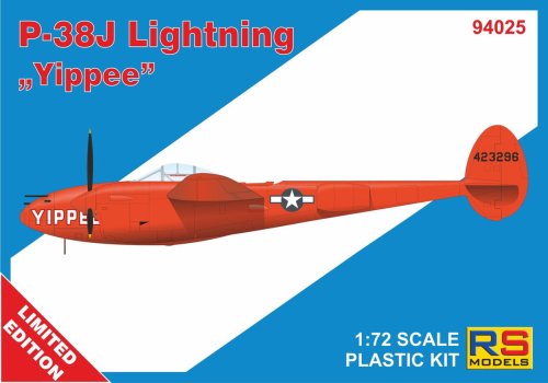 Przejdź do produktu RS Models 94025 - 1:72 P-38J Lightning Yippee