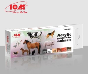 ICM 3061 - Zestaw farb Animals