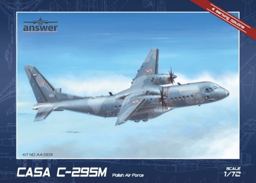 Przejdź do produktu Answer AA72031 - 1:72 CASA C-295M Polish Air Force