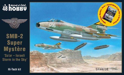 Przejdź do produktu Special Hobby 48238B - 1:48 SMB-2 Super Mystère Sa’ar - Israeli Storm in the Sky - Hi-Tech Kit with Book