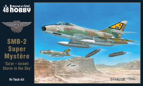 Przejdź do produktu Special Hobby 48238 - 1:48 SMB-2 Super Mystère Sa’ar - Israeli Storm in the Sky - Hi-Tech Kit
