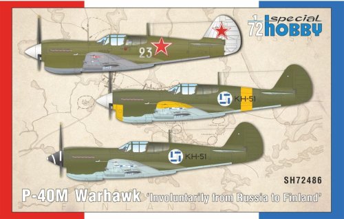 Przejdź do produktu Special Hobby 72486 - 1:72 P-40M Warhawk Involuntarily from Russia to Finland