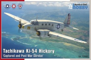 Special Hobby 72485 - 1:72 Tachikawa Ki-54 Hickory Captured and Post War Service