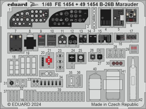 Przejdź do produktu Eduard FE1454 - 1:48 B-26B Marauder