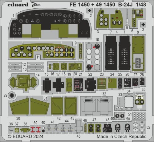 Przejdź do produktu Eduard FE1450 - 1:48 B-24J