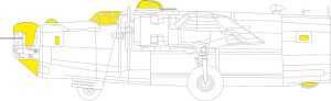 Eduard EX1042 - 1:48 B-24J TFace