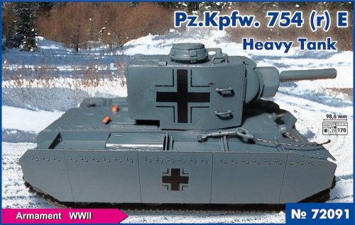 Przejdź do produktu PST 72091 - 1:72 Pz.Kpfw.754 (r) E Heavy Tank