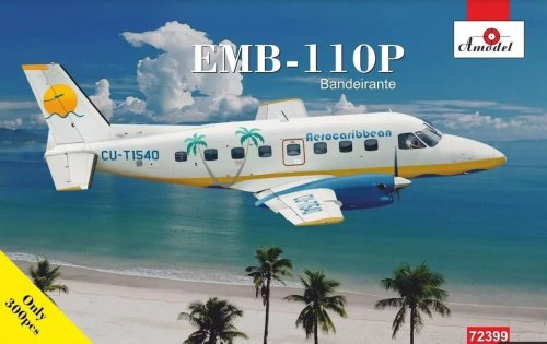 Przejdź do produktu Amodel 72399 - 1:72 EMB-110P Bandeirante