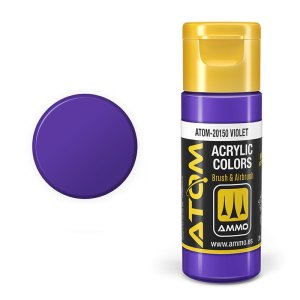Ammo Mig 20150 - Farba akrylowa Atom Violet 20 ml