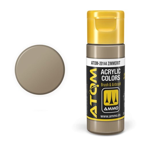 Przejdź do produktu Ammo Mig 20144 - Farba akrylowa Atom Zimmerit 20 ml