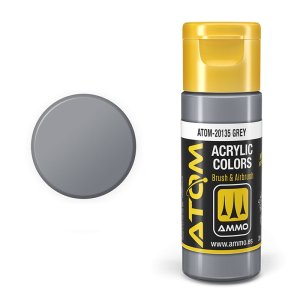 Ammo Mig 20135 - Farba akrylowa Atom Grey 20 ml