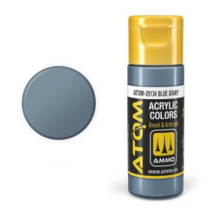Ammo Mig 20134 - Farba akrylowa Atom Blue Gray 20 ml