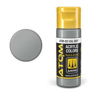 Ammo Mig 20131 - Farba akrylowa Atom Seal Grey 20 ml