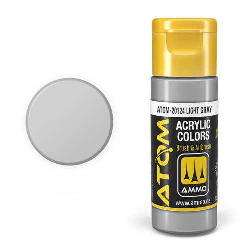 Przejdź do produktu Ammo Mig 20124 - Farba akrylowa Atom Light Gray 20 ml