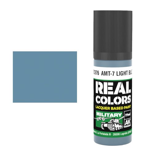 Przejdź do produktu AK Interactive RC976 - Farba AMT-7 Light Blue 17 ml