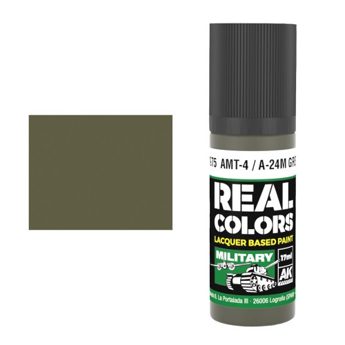Przejdź do produktu AK Interactive RC975 - Farba AMT-4 / A-24M Green 17 ml