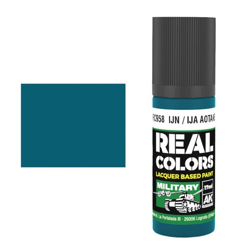 Przejdź do produktu AK Interactive RC958 - Farba IJN / IJA Aotake 17 ml