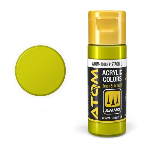 Przejdź do produktu Ammo Mig 20088 - Farba akrylowa Atom Pistachio 20 ml