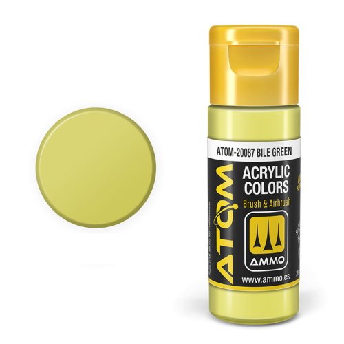 Przejdź do produktu Ammo Mig 20087 - Farba akrylowa Atom Bile Green 20 ml