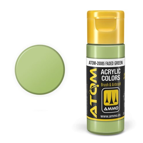 Przejdź do produktu Ammo Mig 20085 - Farba akrylowa Atom Faded Green 20 ml