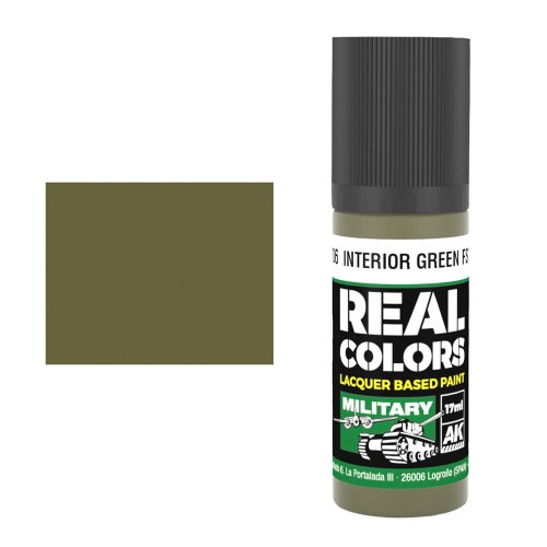 Przejdź do produktu AK Interactive RC906 - Farba Interior Green FS 34151 17 ml