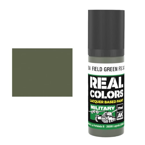 Przejdź do produktu AK Interactive RC904 - Farba Field Green FS 34097 17 ml