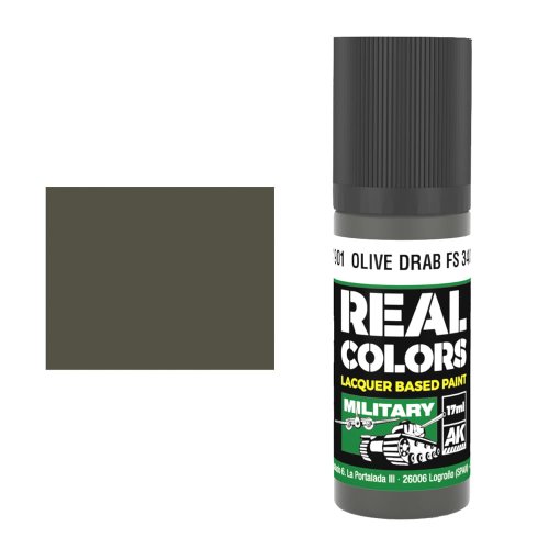 Przejdź do produktu AK Interactive RC901 - Farba Olive Drab FS 34087 17 ml