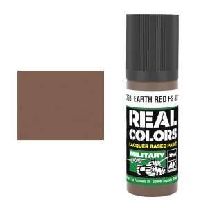 AK Interactive RC893 - Farba Earth Red FS 30117 17 ml