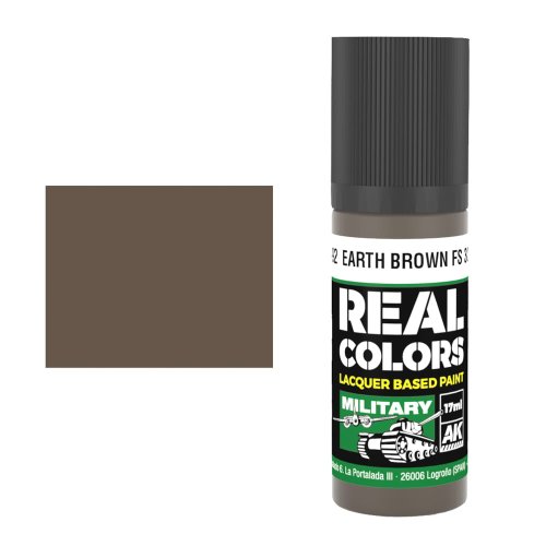 Przejdź do produktu AK Interactive RC892 - Farba Earth Brown FS 30099  17 ml