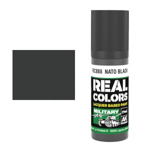 AK Interactive RC888 - Farba NATO Black 17 ml