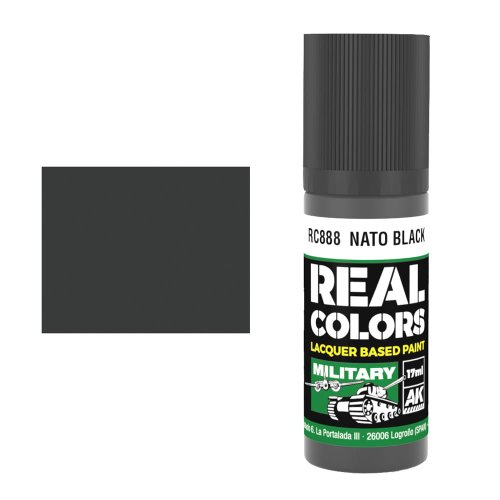 Przejdź do produktu AK Interactive RC888 - Farba NATO Black 17 ml