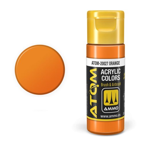 Przejdź do produktu Ammo Mig 20027 - Farba akrylowa Atom Orange 20 ml
