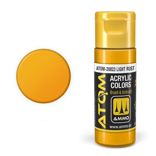 Przejdź do produktu Ammo Mig 20023 - Farba akrylowa Atom Light Rust 20 ml