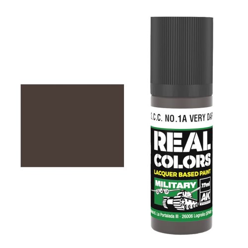 Przejdź do produktu AK Interactive RC873 - Farba S.C.C. No.1A Very Dark Brown 17 ml