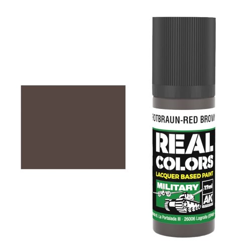 Przejdź do produktu AK Interactive RC864 - Farba Rotbraun - Red Brown RAL 8017 17 ml