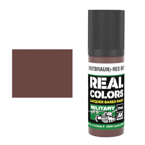 Przejdź do produktu AK Interactive RC862 - Farba Rotbraun - Red Brown RAL 8012 17 ml