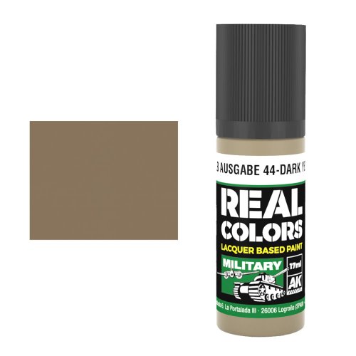 Przejdź do produktu AK Interactive RC860 - Farba Dunkelgelb Ausgabe 44 - Dark Yellow 1944 RAL 7028 17 ml