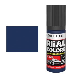 AK Interactive RC843 - Farba Tyrrell Blue 17 ml