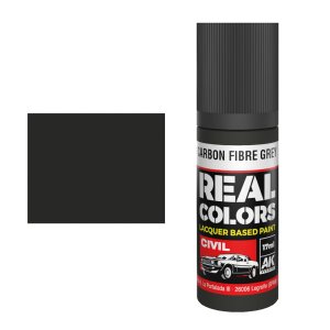 AK Interactive RC829 - Farba Carbon Fibre Grey 17 ml