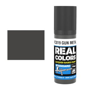AK Interactive RC819 - Farba Gun Metal 17 ml