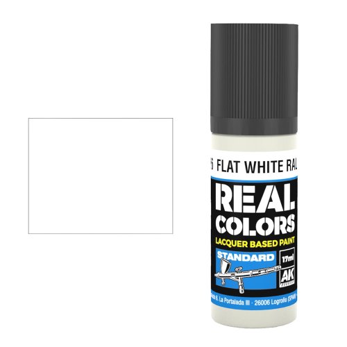 Przejdź do produktu AK Interactive RC806 - Farba Flat White RAL 9003 17 ml