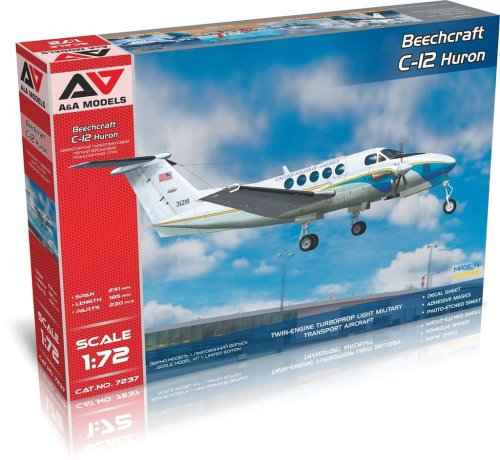Przejdź do produktu A&A Models 7237 - 1:72 Beechcraft C-12 Huron