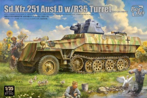 Przejdź do produktu Border BT042 - 1:35 Sd.Kfz.251 Ausf.D with R35 Turret