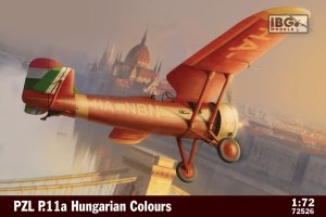 IBG 72526 - 1:72 PZL P.11a Hungarian Colours