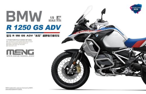 Przejdź do produktu Meng Model MT005S - 1:9 BMW R 1250 GS ADV Pre-Colored Edition