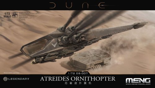 Przejdź do produktu Meng Model DS007 - 1:72 Atreides Ornithopter