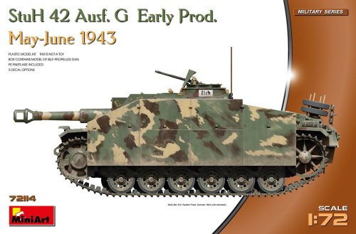 Przejdź do produktu Miniart 72114 - 1:72 StuH 42 Ausf. G Early Prod. May-June 1943