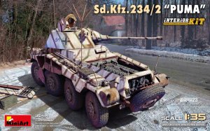 Miniart 35414 - 1:35 Sd.Kfz.234/2 Puma w/ interior