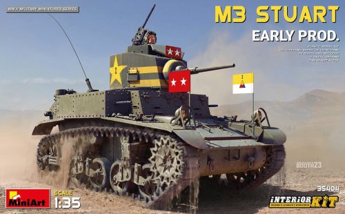 Przejdź do produktu Miniart 35404 - 1:35 M3 Stuart Early Production w/ interior